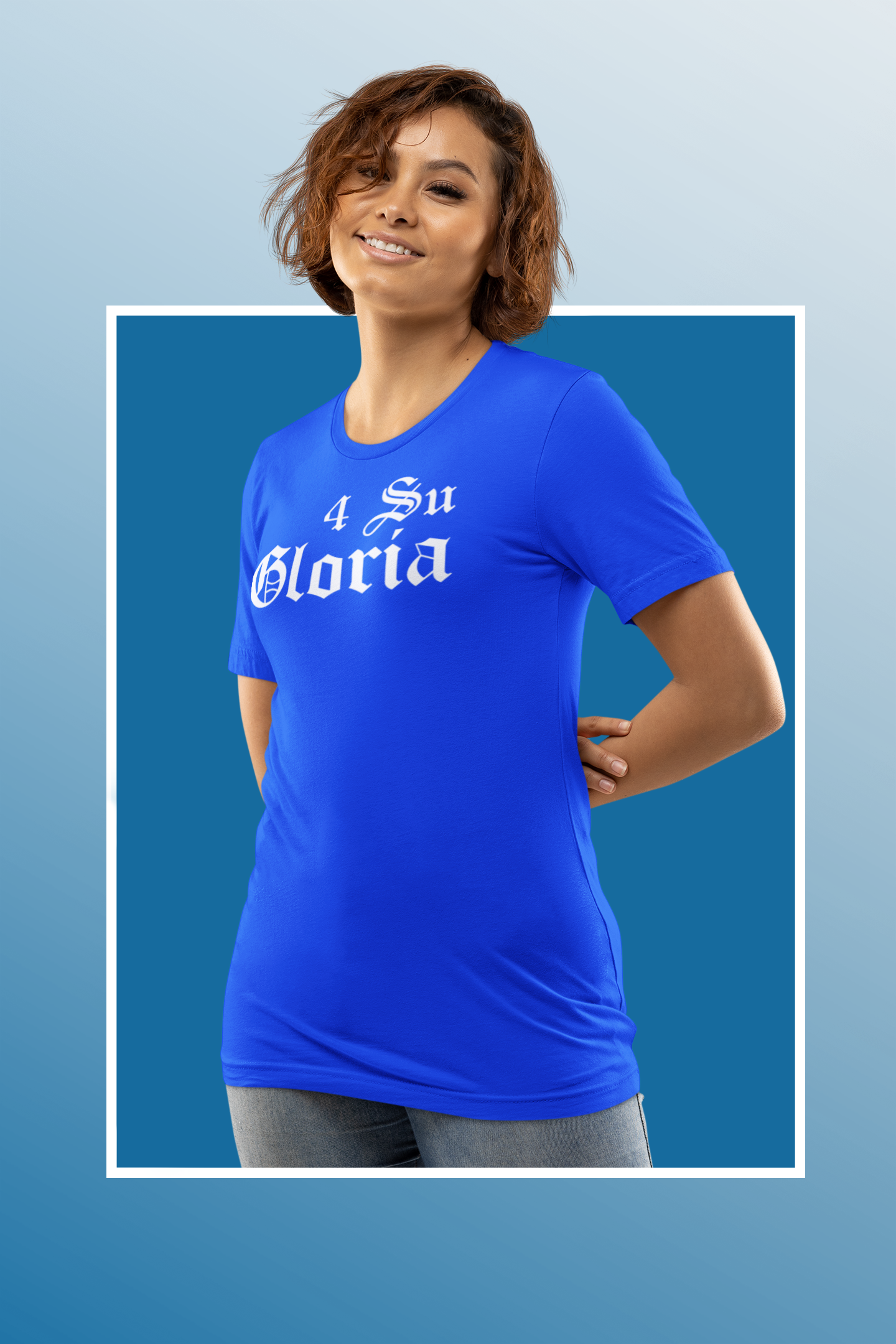 4SG1 Tee - Blue