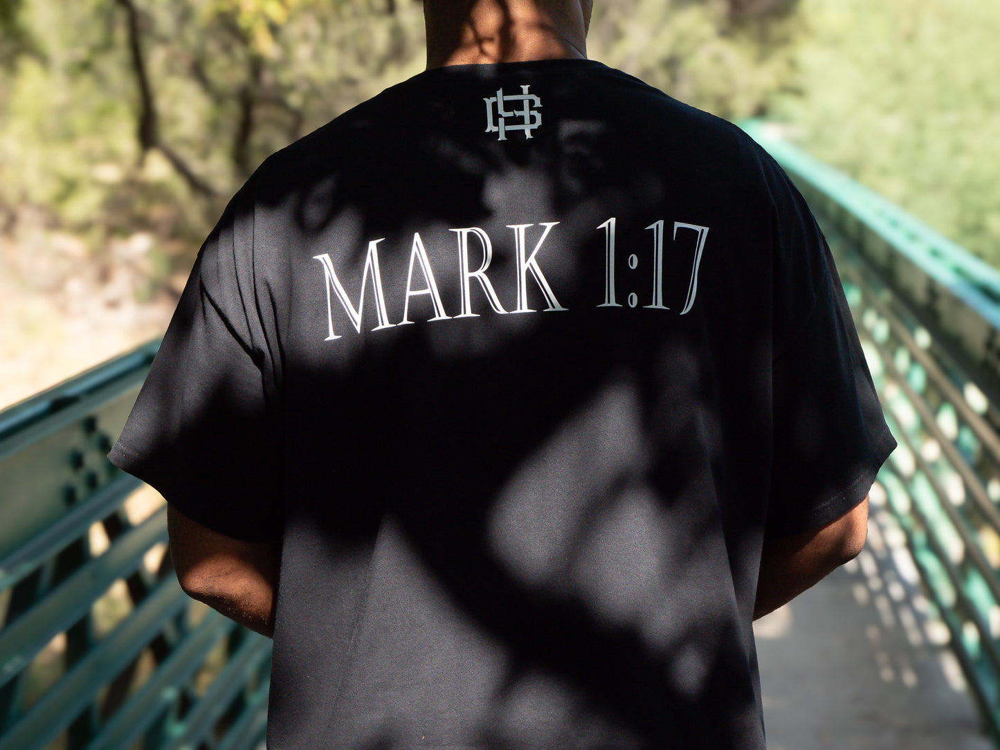 Mark 1:17 Tee - Black