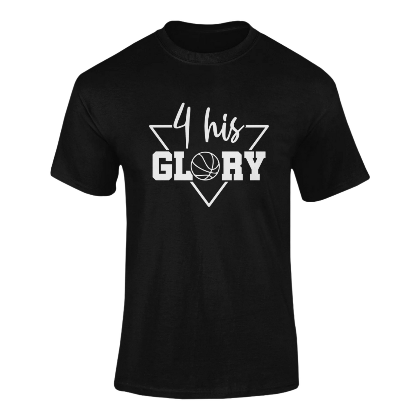 4HG BASKETBALL TEE - BLACK