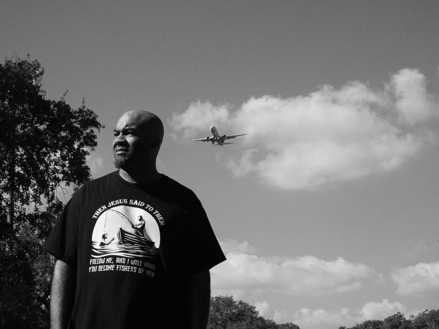 Mark 1:17 Tee - Black