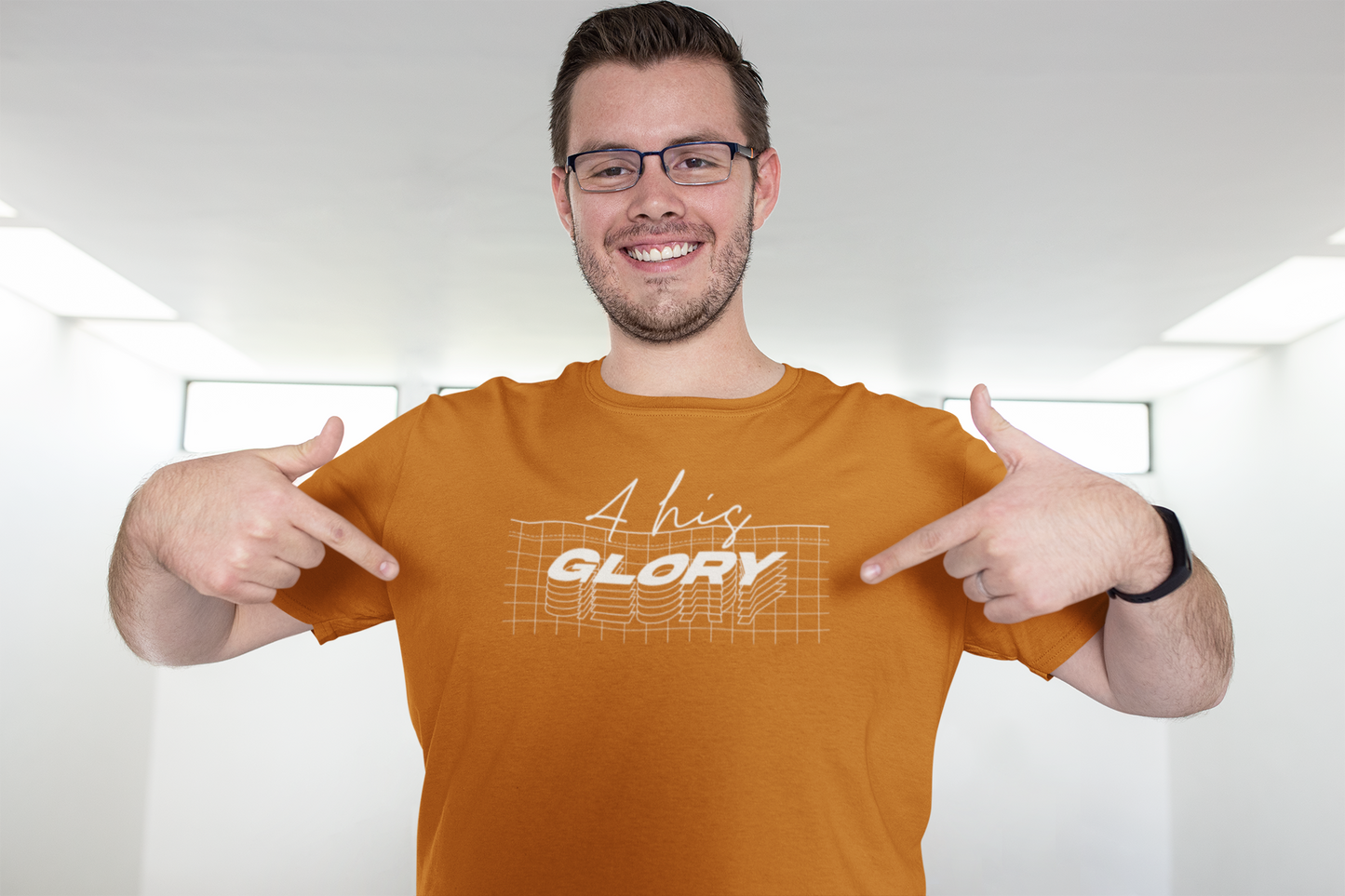 4HG1 Tee - Texas Orange