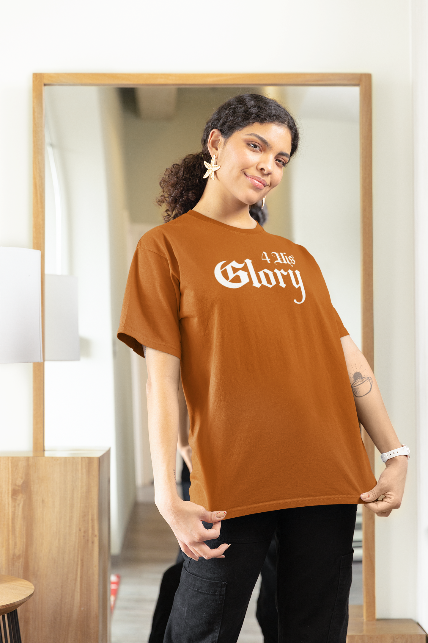 4HG2 Tee - Texas Orange